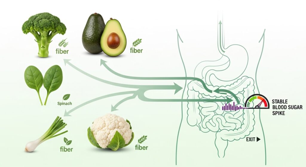 fiber-rich keto foods that lower net carb count